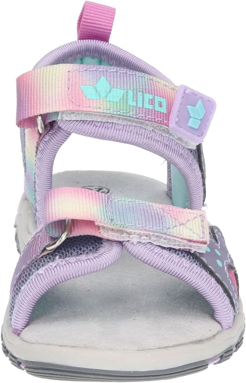 Lico Unisex Kinder Blacky VSandalen 26 EU Marine Lemon Blau, 26 EU Marine Lemon Blau