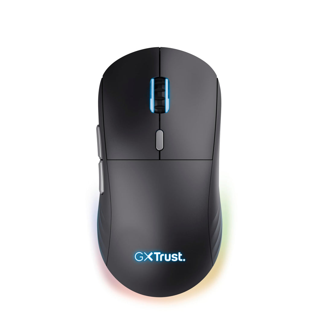 Trust Gaming GXT 926 Redex II Gaming Maus Kabellos 2.4GHz 65 Stunden Akkulaufzeit, Kailh-Schalter, 1