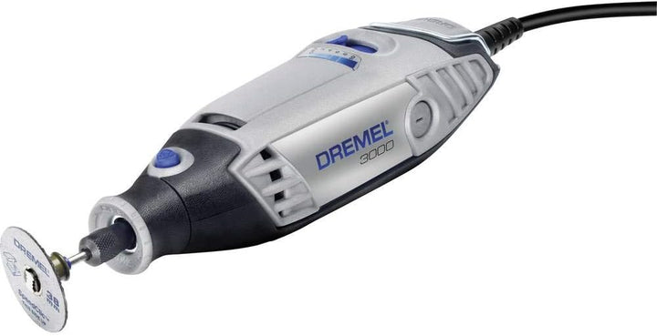Dremel 3000 Multifunktionswerkzeug 130W, Set mit 5 Zubehörteilen, Variable Drehzal 10.000-33.000 U/m