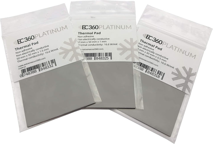 EC360® PLATINUM 16,6W/mK Wärmeleitpad (50 x 50 x 3,0 mm), 50 x 50 x 3,0 mm