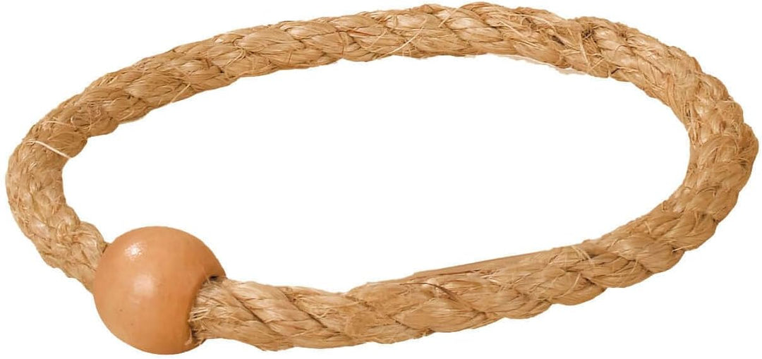 Eichhorn 100004505 - Outdoor Ringwurfspiel - 50x50cm mit 5 Wurfringen, 1 Kreuz, 9 Spielstäben, aus K