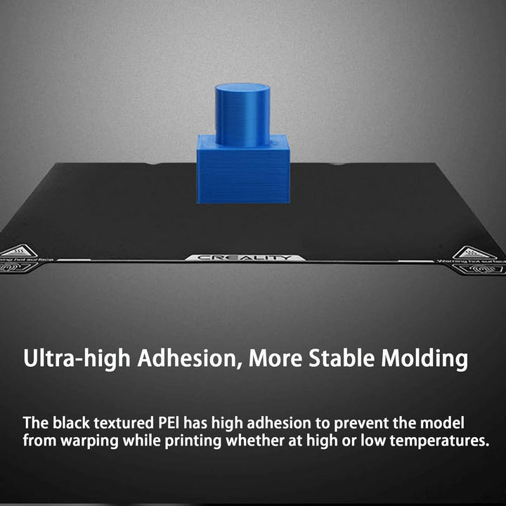Creality Epoxid Harz Bauplatte für K1 Max, 3D Drucker, Doppelseitige Epoxid Harz Partikelbeschichtun