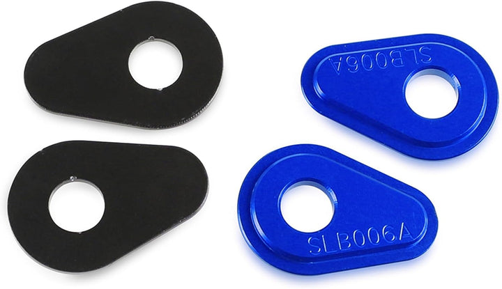 YIEBA 4 Stück Blinkeradapter Abstandshalter Lichtindikatoren Vorne oder Hinten Motorradzubehör für M