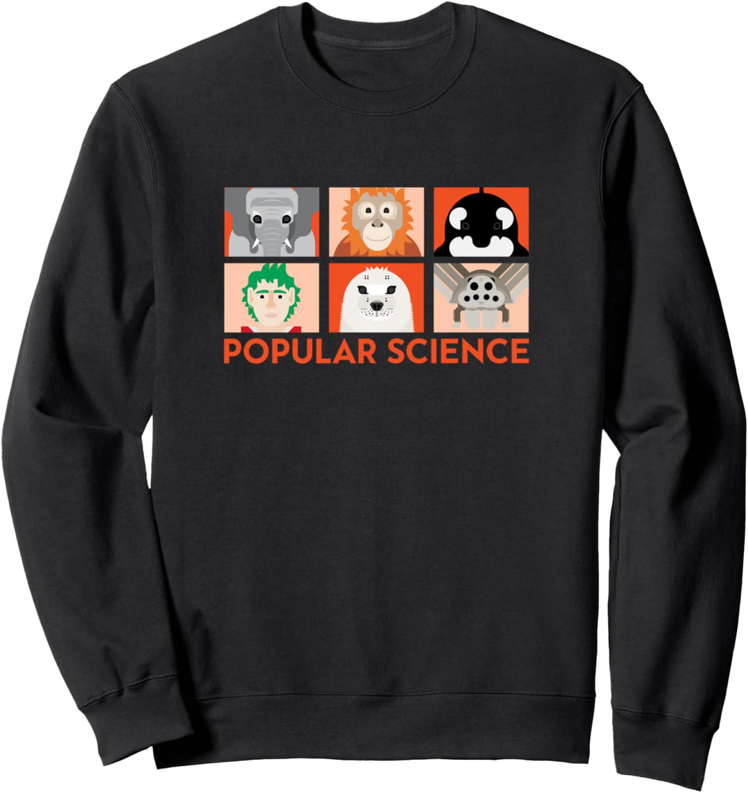 Kids Today! Popular Science Magazine Artwork Sweatshirt