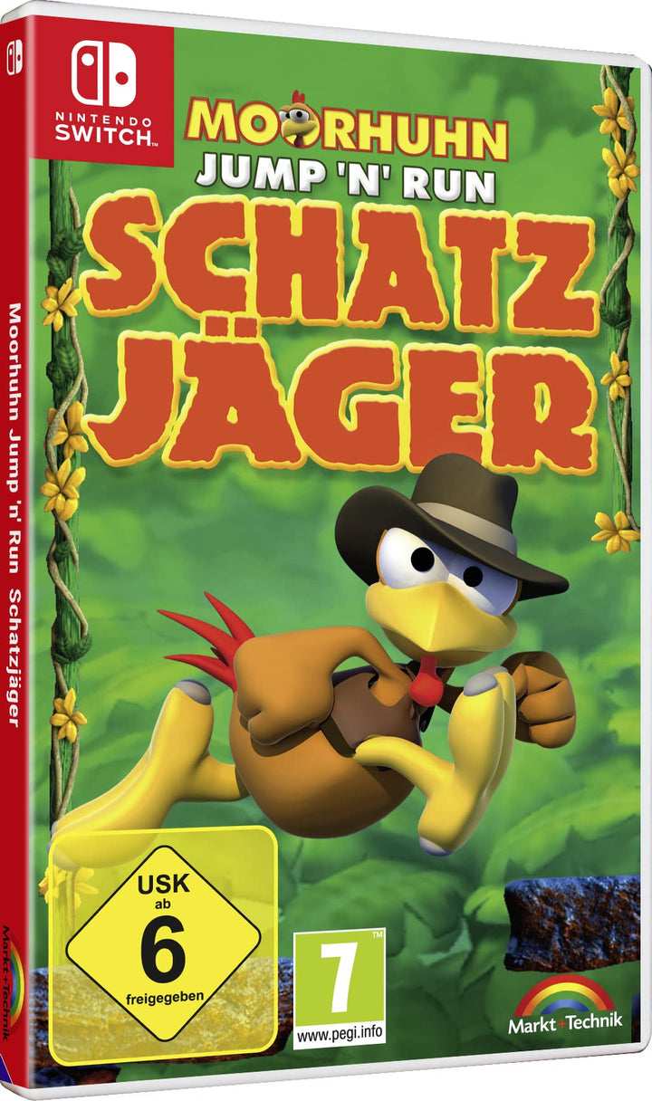 Moorhuhn - Jump n Run - Schatzjäger Abenteuer - für Nintendo Switch