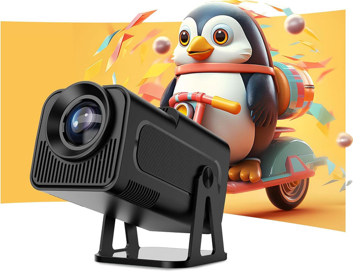 [Netflix Lizenziert] HY320 NTV Android 13 Smart Beamer mit Offiziellen TV Apps, ChatGPT Sprachassist