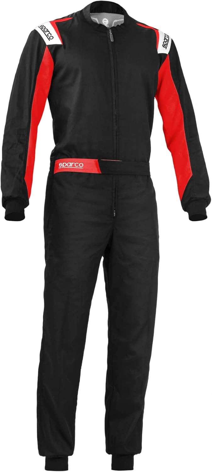 Sparco Unisex Rookie Kartanzug (1er Pack) L Schwarz, L Schwarz