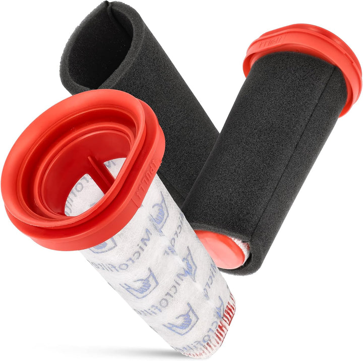 SATZ MIT 3 STÜCK FILTER KOMPATIBEL MIT BOSCH FLEXXO SERIE 4 & ATHLET ZOO AKKU STAUBSAUGER FILTERLUX
