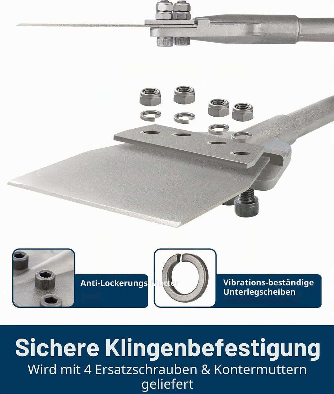 Firecore SDS Max Boden-Schaber, Spachtelmeissel SDS Max, 635mm×150mm, spachtel werkzeug für Böden, V