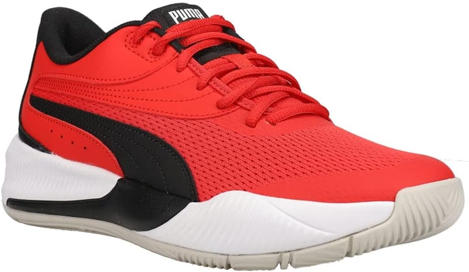 PUMA Herren Dreifach Basketballschuh 39 EU Hohes Risiko High Risk Rot Schwarz, 39 EU Hohes Risiko Hi