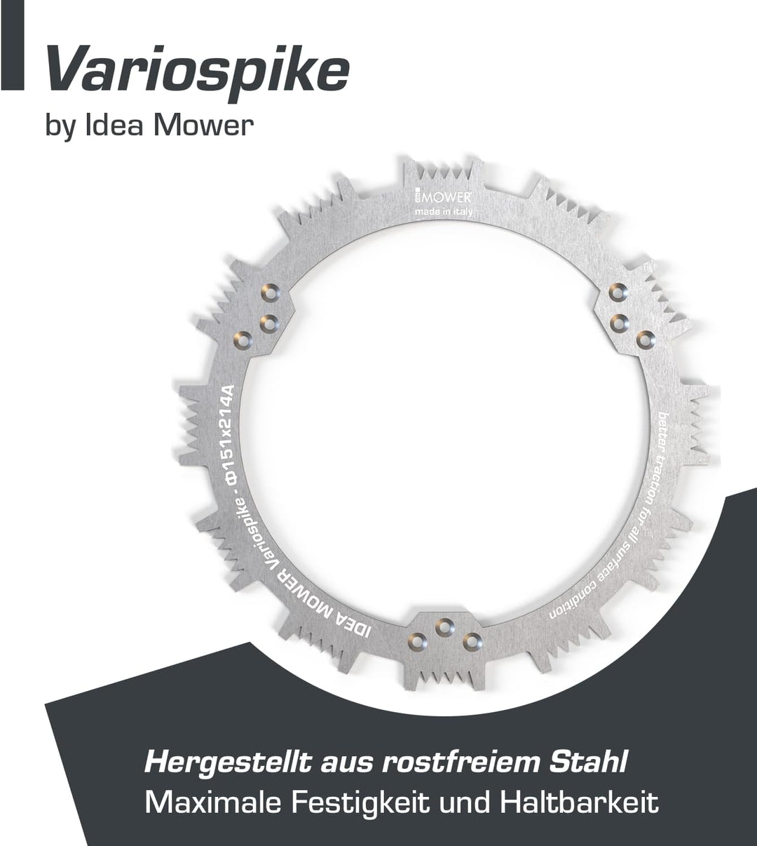 Idea Mower Variospike Mähroboter Spikes kompatibel mit Husqvarna Automow Serie 300