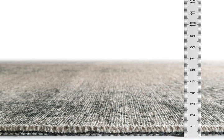 TESSO LIVING Kelim Vintage Teppich Laufer Creme 80 X 145 cm, Waschbar Boho Teppich Super Soft, Moder
