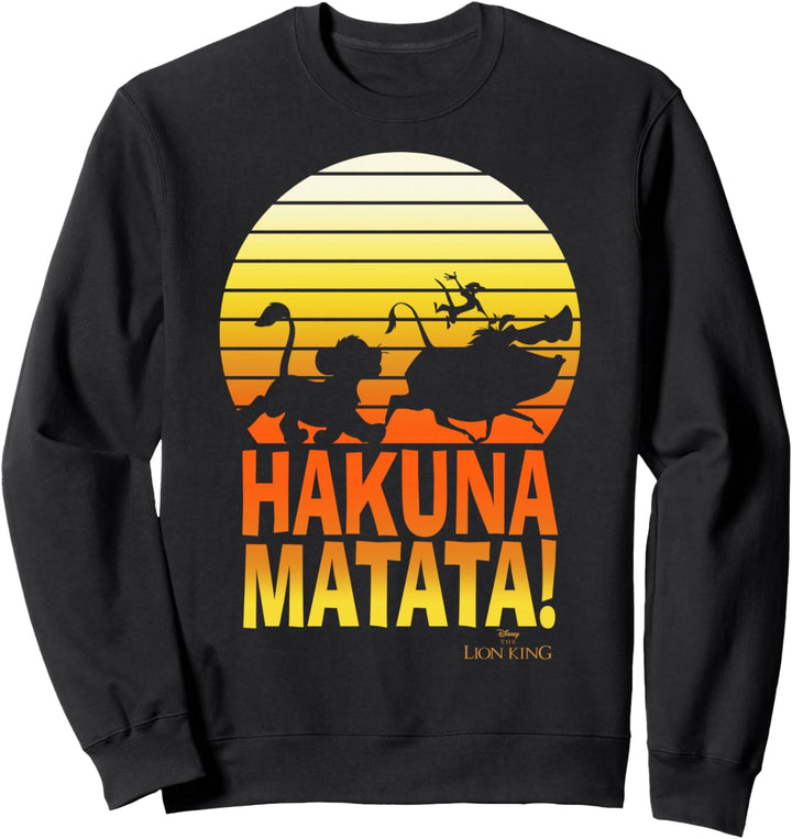 Disney Lion King Hakuna Matata Profile C1 Sweatshirt