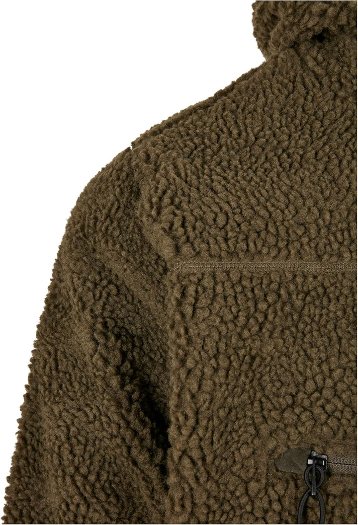 Brandit Teddyfleece Worker Pullover XL Oliv, XL Oliv
