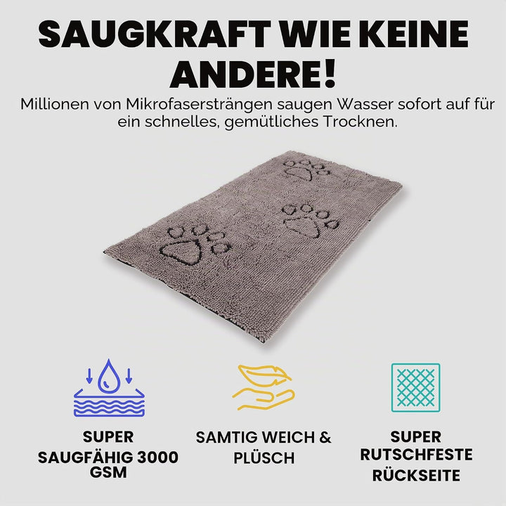 Dog Gone Smart Türvorleger, gross Medium Grau, Medium Grau