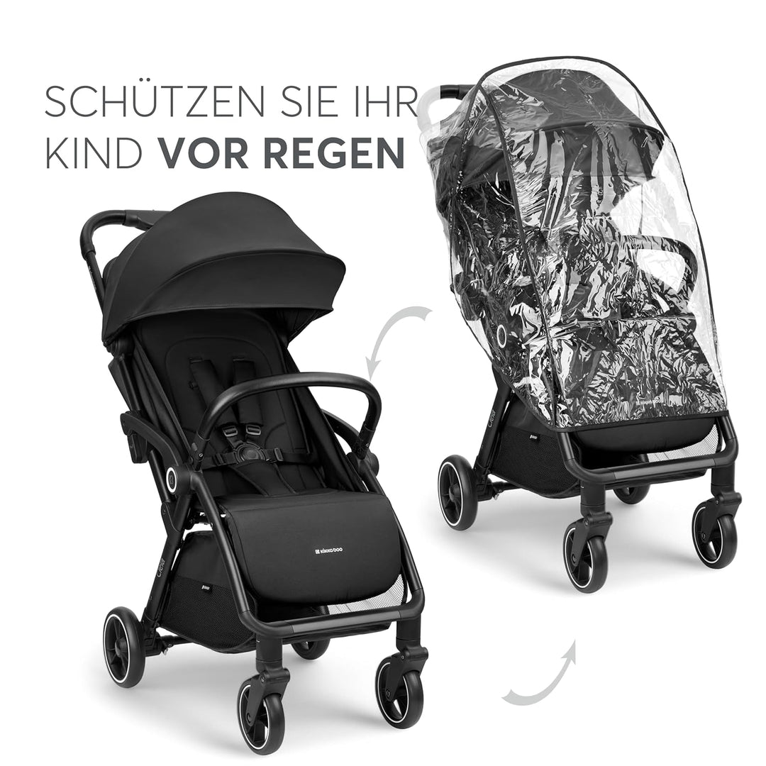 KikkaBoo Buggy Kinderwagen Reisebuggy CIELA, Bis 22 kg, Leicht (7,1 kg), One-Hand-Faltbar, Atmungsak