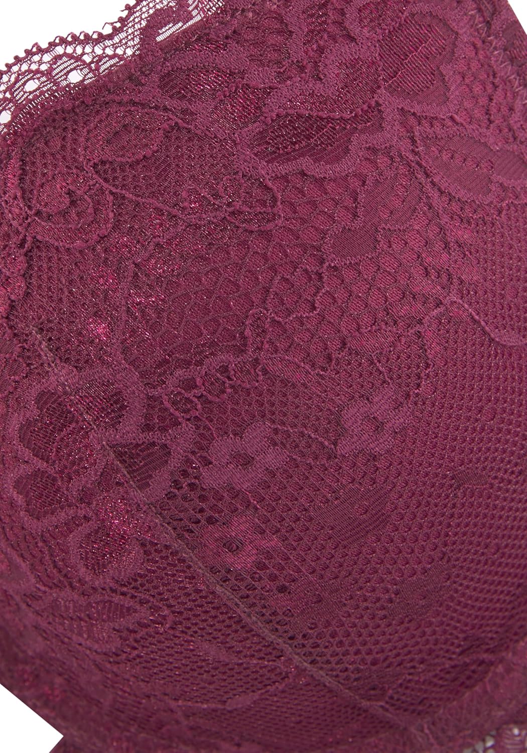 VIVANCE Damen Push-up-BH 70A Schwarz, 70A Schwarz