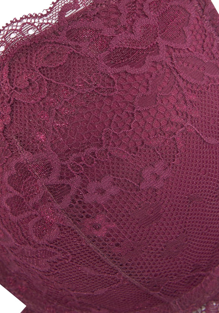 VIVANCE Damen Push-up-BH 70A Schwarz, 70A Schwarz