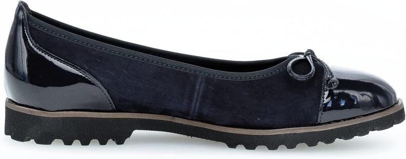 Gabor Shoes Damen Gabor Ballerinas 37 EU Blau Atlantik, 37 EU Blau Atlantik