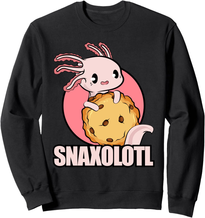 Snaxolotl Axolotl Amphibien Sweatshirt