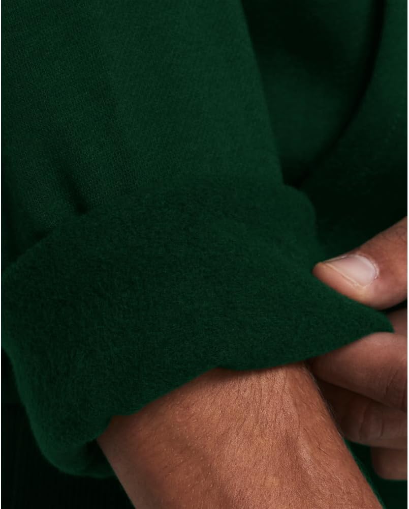 Under Armour Herren Rival Baumwollmischung Raglan Leichte Fleece Hoody (301) Forest Green/White XS E