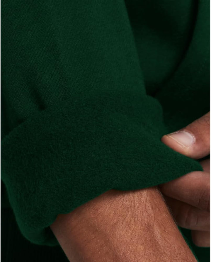 Under Armour Herren Rival Baumwollmischung Raglan Leichte Fleece Hoody (301) Forest Green/White XS E