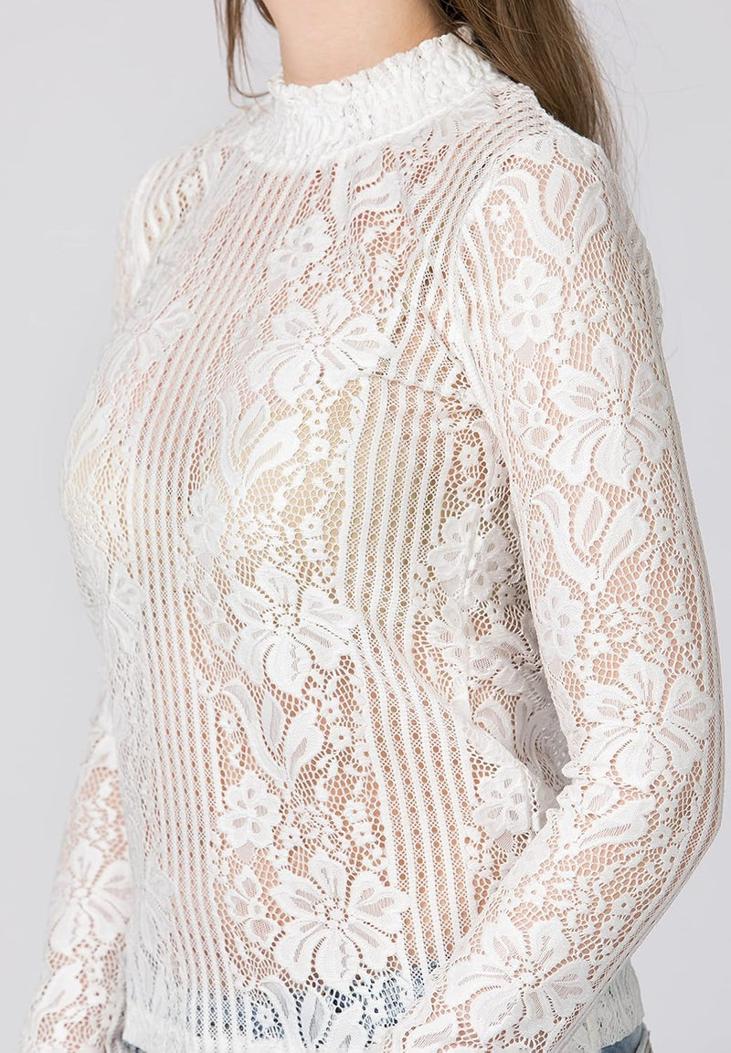 Stockerpoint Damen Nova Bluse XS Creme, XS Creme