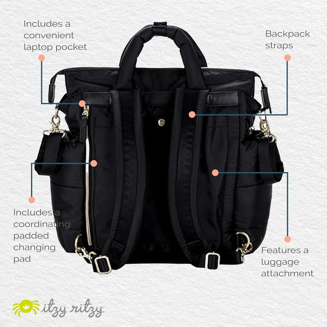 Itzy Ritzy Dream Convertible Wickeltasche Kaffefarben / Cremefarben, Kaffefarben / Cremefarben