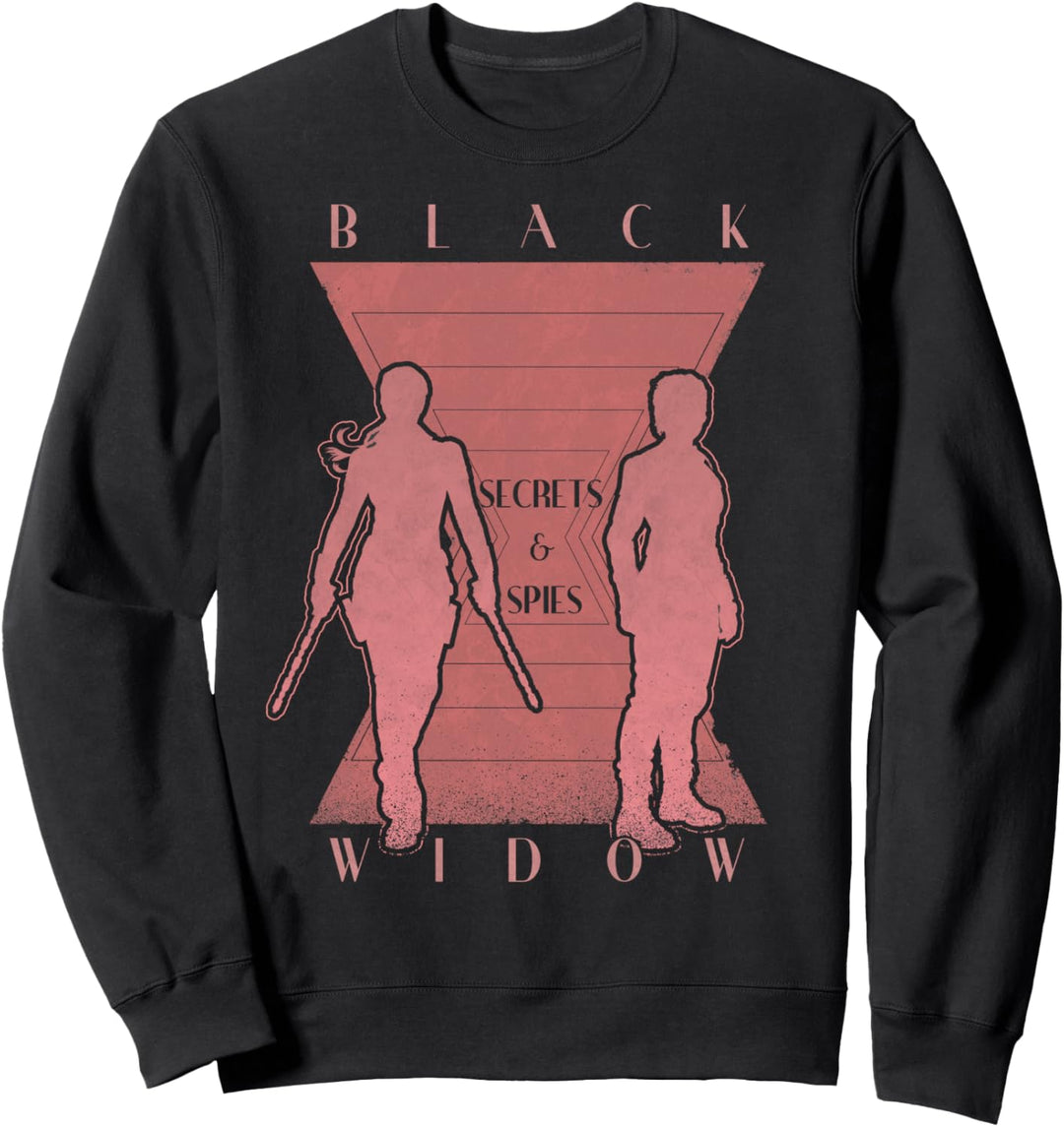 Marvel Black Widow Yelena Secrets & Spies Silhouette Sweatshirt