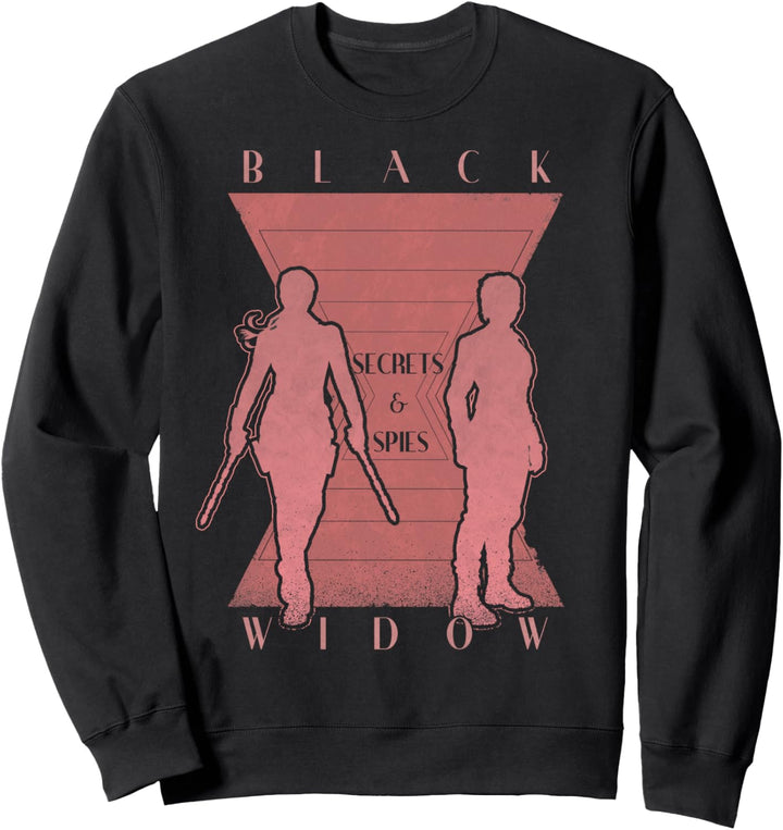 Marvel Black Widow Yelena Secrets & Spies Silhouette Sweatshirt