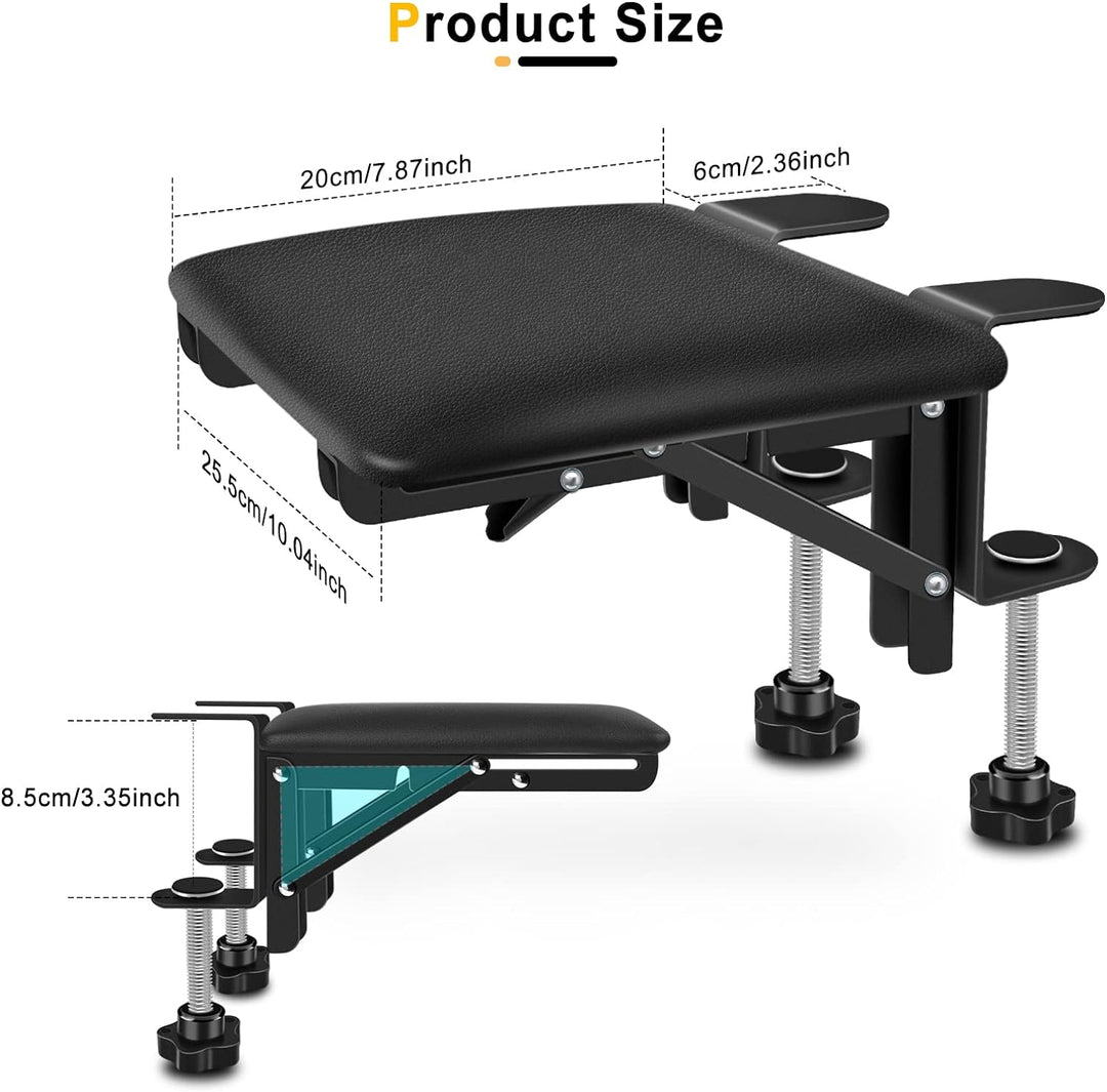 Giecy Armauflage schreibtisch Extender, Ergonomische faltbare Computertisch Armlehnenstütze Armlehne