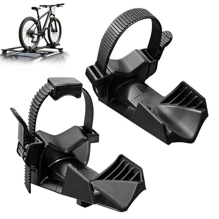 2PCS Radstopper, Universelle Fahrradträger Zubehör für Breite Reifen bis 3.11 Zoll, Radstopper für B