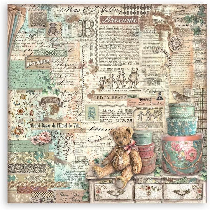 Stamperia - Scrapbook Paper Pad for Scrapbooking, Albums, Card Making, Bullet Journalling and More,