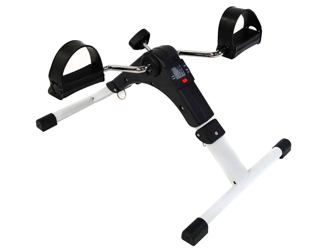 MAXOfit Pedaltrainer MF-9, Bewegungstrainer klappbar mit Zählwerk, geeignet für für Arme, Schultern