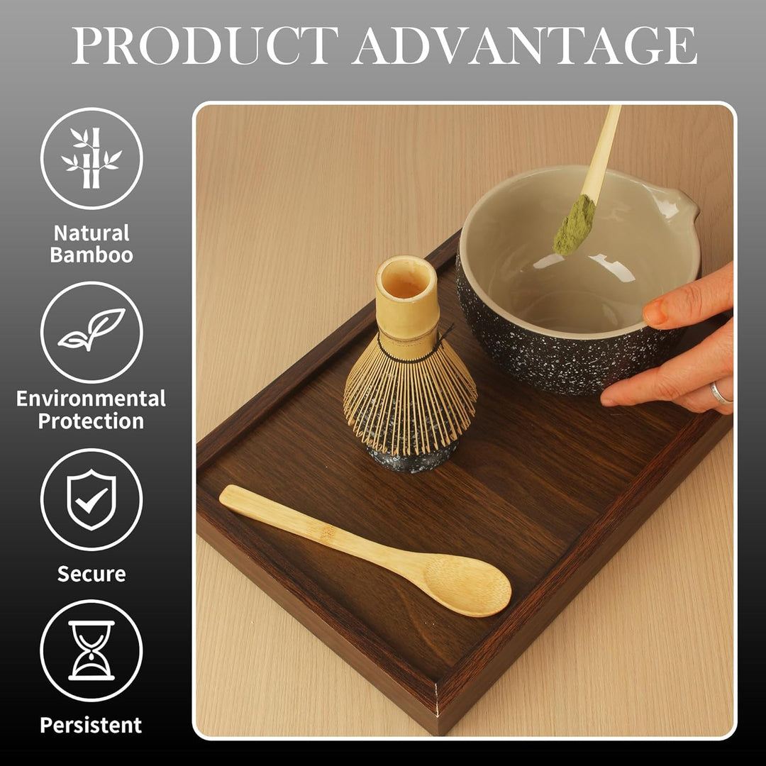 Matcha-Set 5 Stück Matcha Besen Matcha-Schale, Chasen und Matcha Löffel Für den Hausgebrauch geeigne