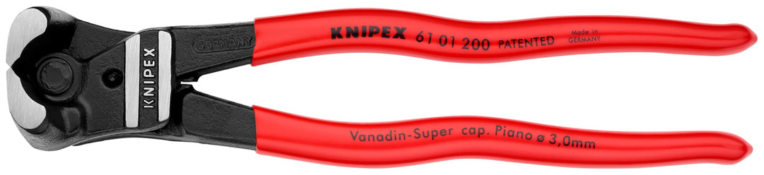 KNIPEX 61 01 200 SBA Hochhebel-Endschneider, Bolzenschneider, 20,3 cm