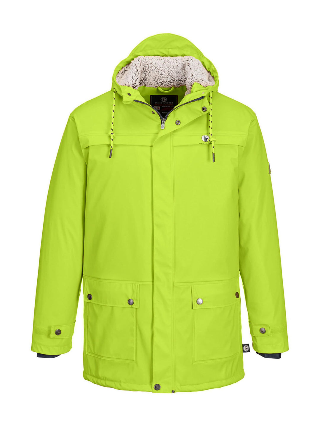 SCHIETWETTER Herren Regenjacke Dampfwalze Daniel, Friesennerz, Winterjacke, Regenmantel, Regenparka,