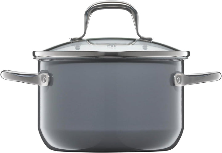 WMF Fusiontec Essential Kochtopf klein 16 cm Glasdeckel, Fleischtopf Induktion, 2,0l, kleiner Topf K