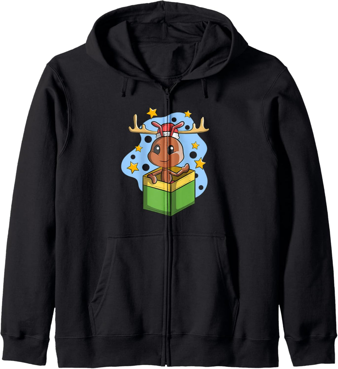 Weihnachtsameise Kapuzenjacke