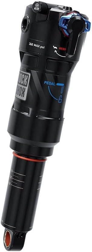 RockShox Unisex – Erwachsene Deluxe Ultimate RCT Dämpfer 165x42,5 Schwarz, 165x42,5 Schwarz