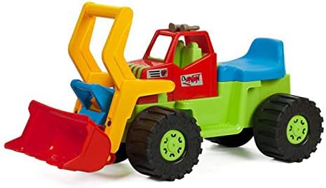 Kinderbagger Sitzbagger mit Schaufel und Untersitzablage Kinderfahrzeug für Kinder ab 2 Jahre Spielz