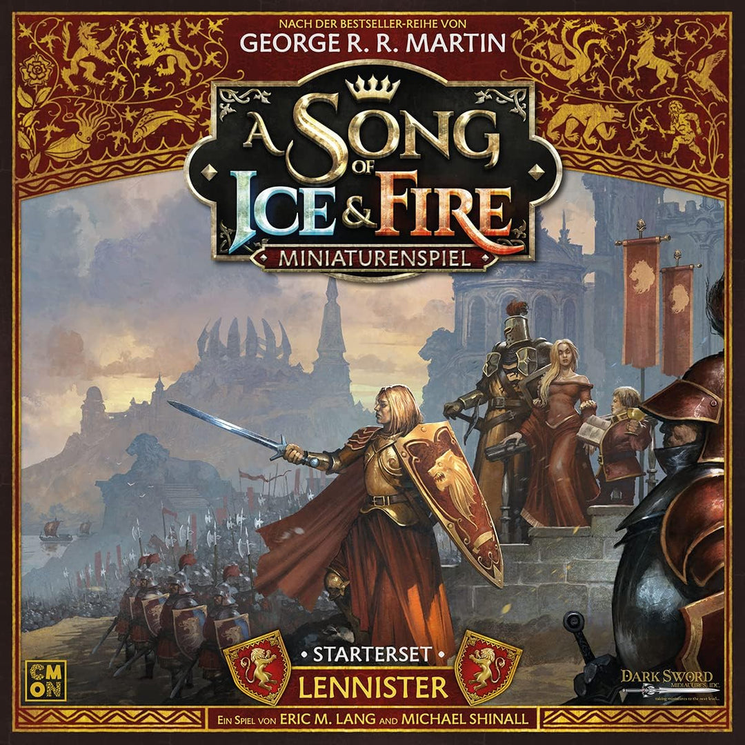 CMON, A Song of Ice & Fire – Lennister, Starterset, Tabletop, 2 Spieler, Ab 14+ Jahren, 45+ Minuten,