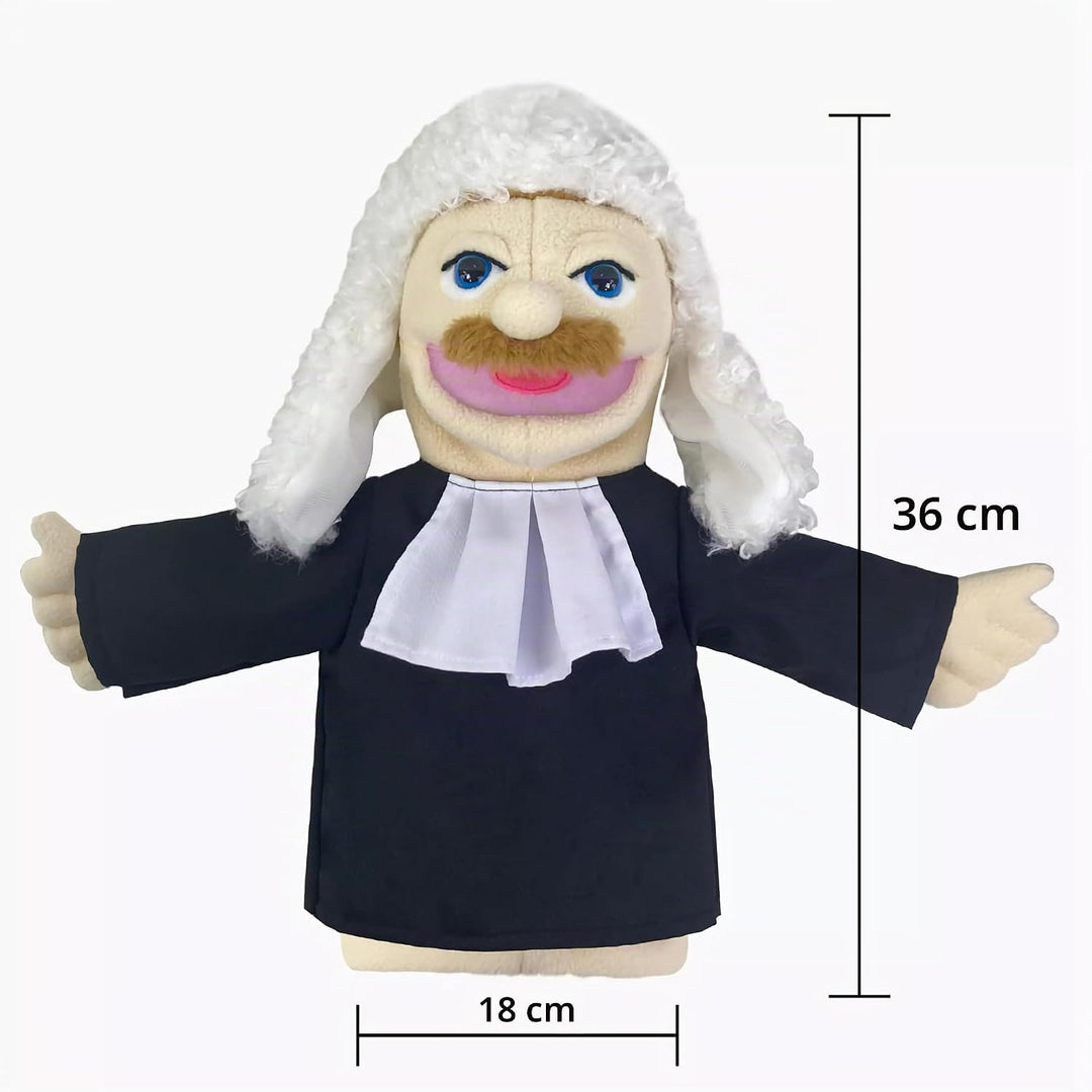 Theater-Handpuppen für Kinder,inklusive Lehrer,Polizist,Bauer,Pirat,Detektiv usw.mit beweglichen off