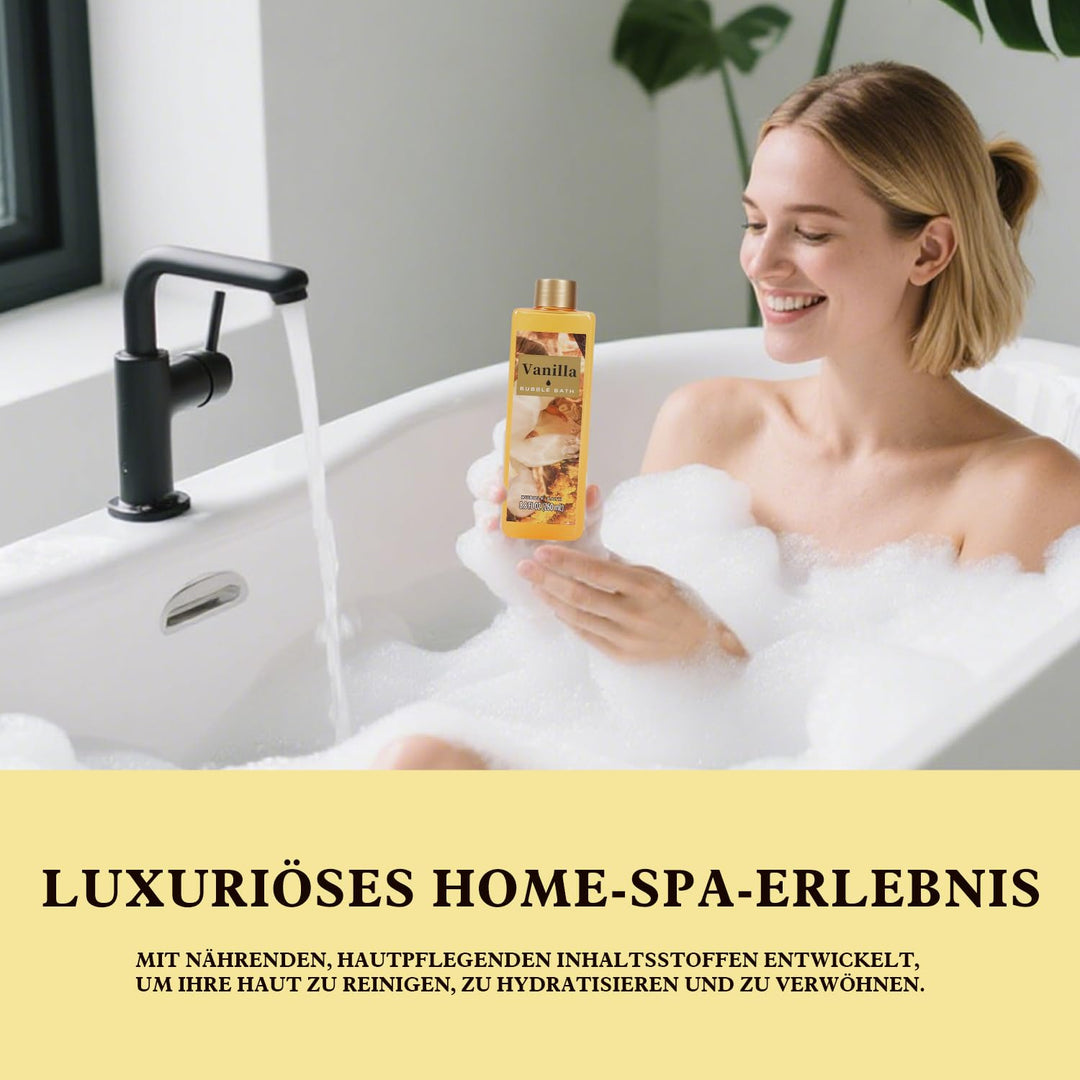 SPA LUXETIQUE Bade Geschenk für Frauen-8tlg Vanilleduft Geschenkset mit Duschgel,Bodylotion, Schaumb