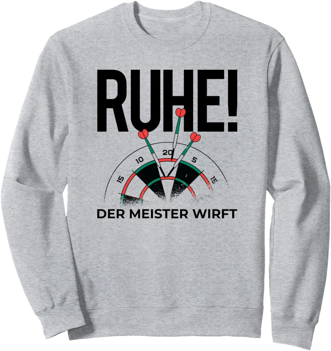 Dartscheibe Dartpfeile Dart Spiel Dartspitzen Dartspiel Dart Sweatshirt