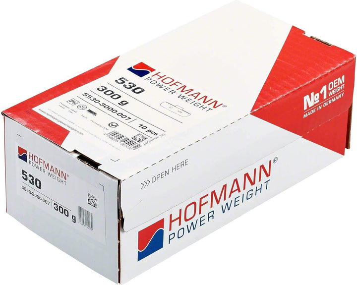 Hofmann Power Weight 5530-3000-007 Typ 530 Auswuchtgewicht LKW Schlaggewichte Stahl Felgen, 300 g, x