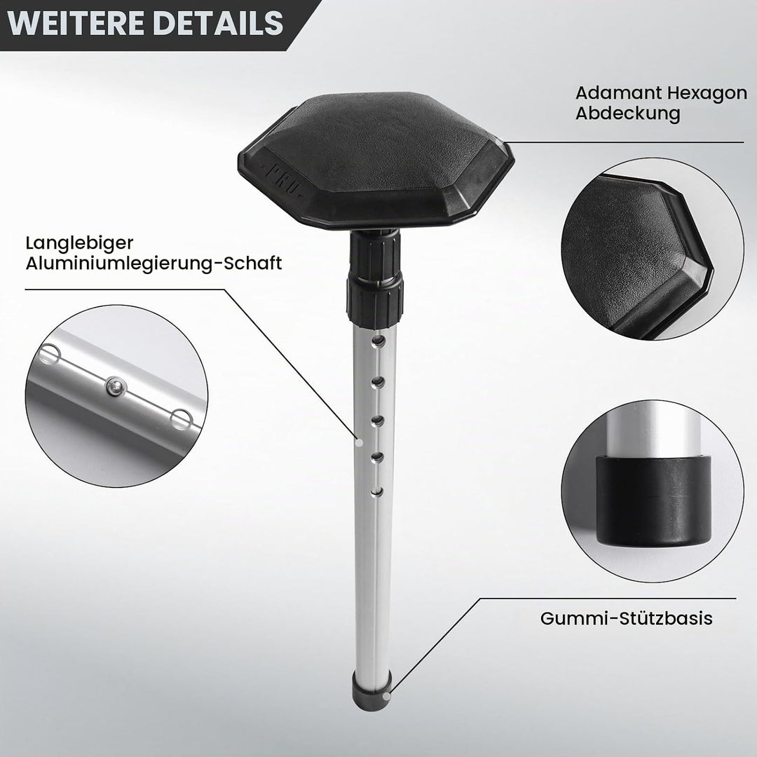 LOVMEAD Golf Travelcover, Golf Protector Travel Covers Support System Backbone-Reiseabdeckung aus Al