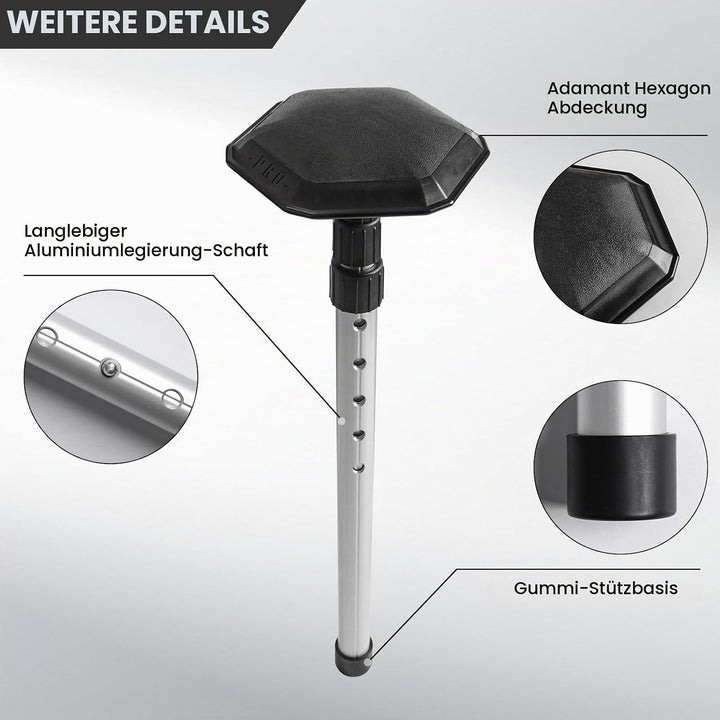 LOVMEAD Golf Travelcover, Golf Protector Travel Covers Support System Backbone-Reiseabdeckung aus Al