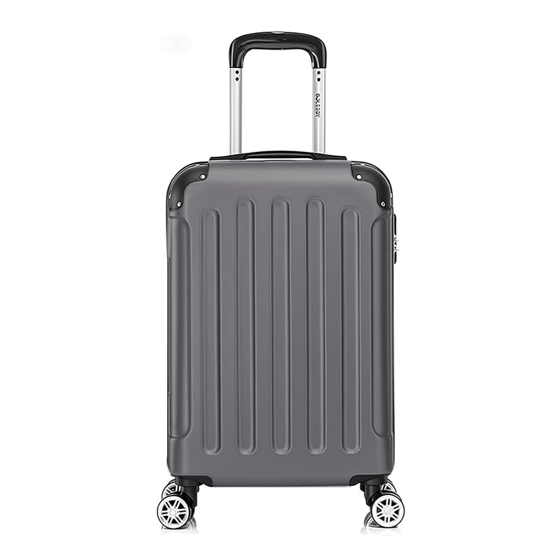 Handgepäck Koffer, Leichter Trolley Reisekoffer, 55x36x21 cm, Hartschalen Koffer, Reisekoffer Kabine