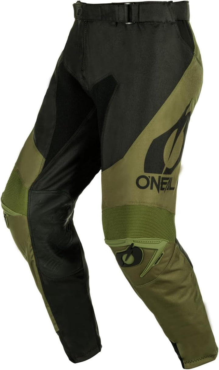 O'Neal | Motocross-Hose | Enduro Motorrad | Strapazierfähige Denierstoffe, Leder-Hitzeschutz an beid